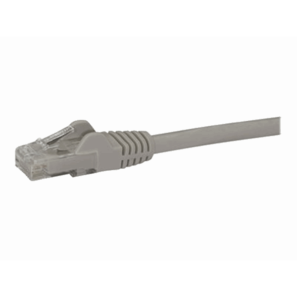 1m Gray Snagless UTP Cat6 Patch Cable