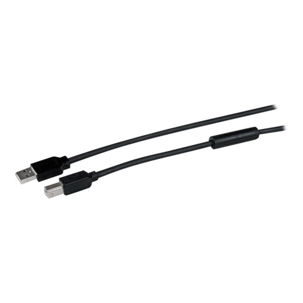 50 ft Active USB 2.0 A to B Cable - M/M