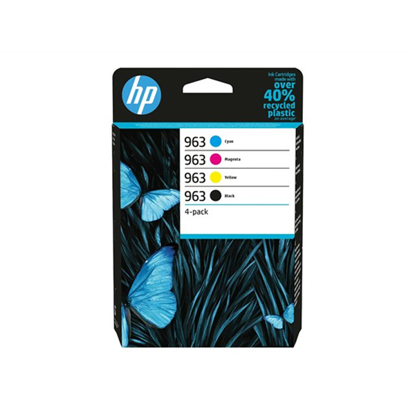 HP 963 CMYK Cartridge 4-Pack