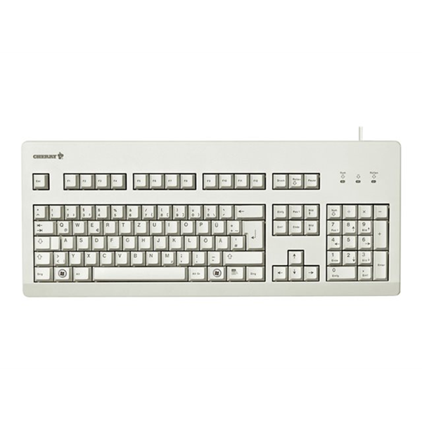 KEYBOARD G80-3000 PS2/USB W/ Gold Crossp