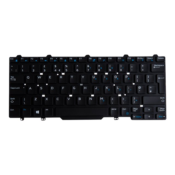 N/B KBD Lat E5250/E7250 UK 83K Bcklt
