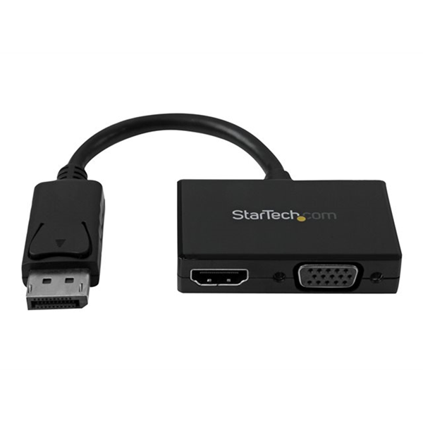 Travel A/V Adapter: DP to VGA/HDMI