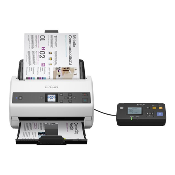 WorkForce DS-870N -Scanners - A3 with stitching function - 600.dpi x 600.dpi (Horizontal x Vertical)