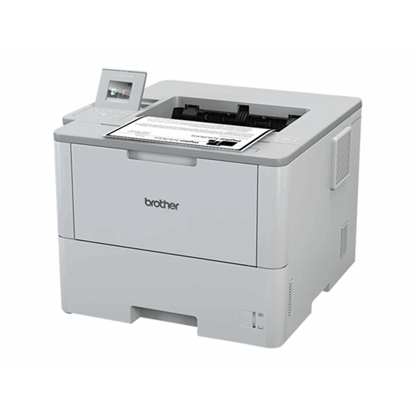 Zwart-wit A4 laserprinter 50ppm 1200dpi512MB 4.5 cm LCD touchscreen 520 vel papierlade uitbreidbaar 